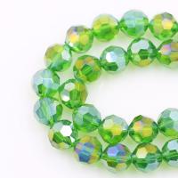 Round Crystal Beads, polished, DIY & faceted 