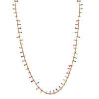 Stainless Steel Chain Necklace, 304 Stainless Steel & Unisex & enamel 