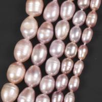 Rice Cultured Freshwater Pearl Beads, DIY purple 
