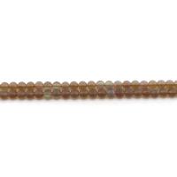 Synthetic Moonstone Beads, Round, polished, DIY & frosted, brown Approx 38 cm 