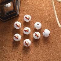 Druck Holz Perlen, Hemu+Perlen, rund, Drucken, DIY & verschiedene Muster für Wahl, keine, 16mm, verkauft von PC