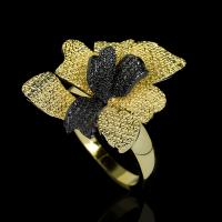 Палец кольцо-латунь, Латунь, ювелирные изделия моды & разный размер для выбора & Женский продается PC