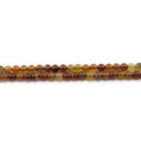 Natural Dragon Veins Agate Beads, Round, polished, DIY mixed colors Approx 38 cm 