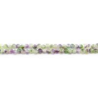 Jade Rainbow Bead, Round, polished, DIY, mixed colors, 6mm, Approx 
