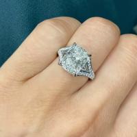 Zirkonia Messing Finger Ring, Platinfarbe platiniert, verschiedene Größen vorhanden & Micro pave Zirkonia & für Frau, verkauft von PC