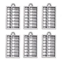 Zinc Alloy Jewelry Pendants, Abacus, antique silver color plated, Unisex Approx 