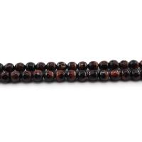 Tiger Eye Beads, Round, polished & DIY & faceted, red Approx 38 cm 