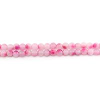 Jade Rainbow Bead, Round, polished, DIY, pink, 10mm, Approx 
