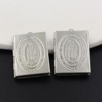 Кулон медальон Монета из нержавеющей стали, Нержавеющая сталь 304, с фото медальон, оригинальный цвет продается PC