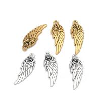 Wing Shaped Zinc Alloy Pendants, plated, Unisex Approx 