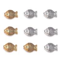 Zinc Alloy Jewelry Beads, Fish, plated, DIY Approx 
