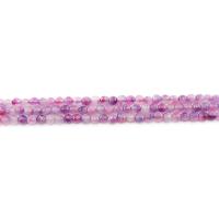 Regenbogen Jade, rund, poliert, DIY & facettierte, violett, 6mm, ca. 62PCs/Strang, verkauft von Strang