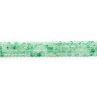 Jade arc-en-ciel, jade d'arc-en-ciel, Rond, poli, DIY, vert clair, 4mm, Environ Vendu par brin