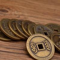 Moneda conmemorativa, metal, chapado en color bronce antiguo, 5 piezas & diferentes patrones para la opción & imitación de antiguedades, más colores para la opción, 58mm, Vendido por Set