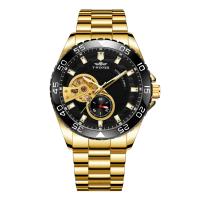 Men Wrist Watch, Zinc Alloy, with Glass & 304 Stainless Steel, Life water resistant & Chinese movement & for man Approx 8.46 Inch 