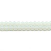 Meer Opal Perlen Schmuck, rund, poliert, DIY & verschiedene Größen vorhanden, weiß, Länge:ca. 38 cm, verkauft von Strang