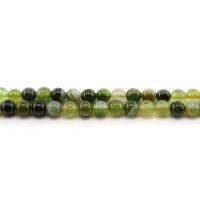 Natural Lace Agate Beads, Round, polished, DIY grass green Approx 38 cm 