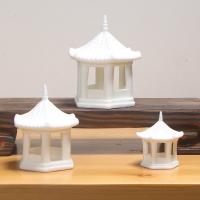 Porcelain Decoration, White Porcelain, handmade, for home and office & durable 