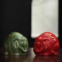 Buy Incense Holder and Burner in Bulk , Porcelain, Elephant, handmade, for home and office & durable 