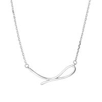 純銀製の宝石類のネックレス, 92.5％純度シルバー, 18Kゴールドメッキ, 女性用, 無色, 長さ:約 15.35 インチ, 売り手 パソコン