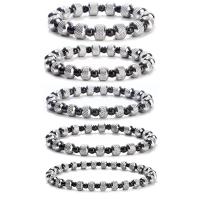 Stainless Steel Chain Bracelets, 304 Stainless Steel, fashion jewelry & Unisex original color 