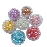 Knistern Acryl Perlen, rund, DIY, keine, 8mm, ca. 50PCs/Tasche, verkauft von Tasche