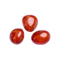 Agate Decoration, Red Agate, Nuggets, polished, red, 20-40mm 
