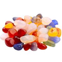 Décoration de pierre perles, pierre gemme, couleurs mélangées, 9-14mm Vendu par sac