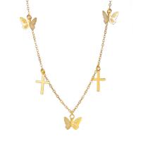 Zinc Alloy Necklace, with 7cm extender chain, gold color plated, fashion jewelry & for woman, golden cm 