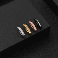 Edelstahl Bauch Ring, 316 L Edelstahl, Modeschmuck & Micro pave Zirkonia & für Frau, keine, 1.6*10mm, verkauft von PC