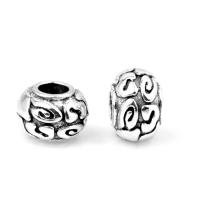 Zinc Alloy European Beads, Lantern, silver color plated, DIY Approx 