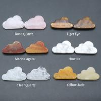 Gemstone Decoration, Cloud, polished, for home and office 30-33x50-53mm 