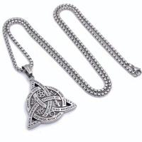 Titanium Steel Jewelry Necklace, polished, fashion jewelry & for man Approx 23.62 Inch 