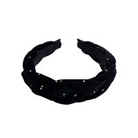 Hair Bands, Velour, for woman, black, 150mm 