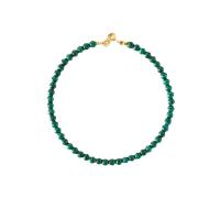 Bracelets de malachite, fait à la main, bijoux de mode & normes différentes pour le choix & pour femme, vert, Vendu par PC