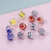 Bead in Bead Acrylic Beads, epoxy gel, Halloween Design & DIY mixed colors 