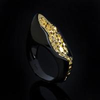 Палец кольцо-латунь, Латунь, ювелирные изделия моды & разный размер для выбора & Женский продается PC
