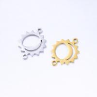 Stainless Steel Charm Connector, 304 Stainless Steel, Vacuum Ion Plating, DIY 