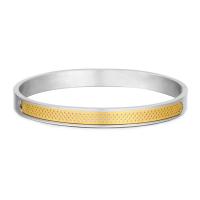 Titanium Steel Bracelet & Bangle, Vacuum Ion Plating, fashion jewelry & for woman 70mm 