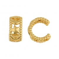 Earring Cuff and Wraps, Brass, Letter C, gold color plated, fashion jewelry & for woman, golden 