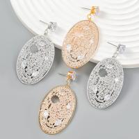 Zinc Alloy Rhinestone Drop Earring, gold color plated, fashion jewelry & micro pave cubic zirconia & for woman & with rhinestone 