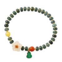 Gemstone Bracelets, Jadeite, with Beeswax, plated, fashion jewelry & for woman, 13mmu  30016mmu30016mmu3001 cm 