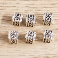 Zinc Alloy Spacer Beads, silver color plated, DIY 