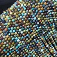 Perles en Turquoise naturelle, Rond, poli, DIY & facettes, 4mm cm, Vendu par PC