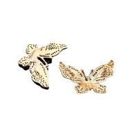 Zinc Alloy Hair Accessories DIY Findings, Butterfly, gold color plated, golden 