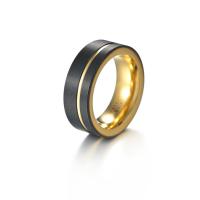 Acero de tungsteno anillo, Joyería & diverso tamaño para la opción & para hombre, 8x3.2mm, Vendido por UD