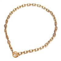 Halskette, 304 Edelstahl, Vakuum-Ionen-Beschichtung, unterschiedliche Länge der Wahl & für Frau, keine, 7mm, verkauft von PC