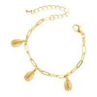 Cubic Zirconia Micro Pave Brass Bracelet, gold color plated, micro pave cubic zirconia & for woman, gold cm 