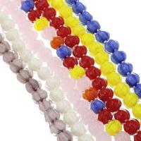 Flower Lampwork Beads, DIY Approx 13 Inch 
