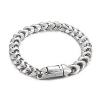 316L Stainless Steel Bracelet, polished, fashion jewelry & for man, original color 